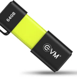 EVM EnX OTG Flash Drive with Type C & USB Port 64 GB OTG Drive Compatible with Mobile USB 3.0 Plastic Case-16