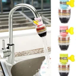 3Pcs Universal Interface Activated Carbon Faucet Water Filters for Tap 6 layer Faucet Mount-1