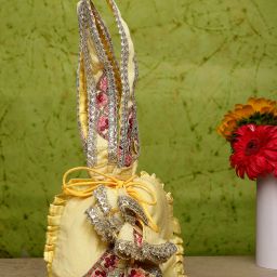 Women Yellow Potli-image-3