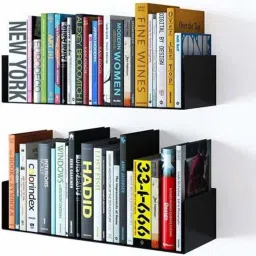 Engineered Wood Open Book Shelf-image-21