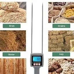 kerro TK-100 moisture meter TK100 Grain Moisture Meter for Wheat Maize SOYA Beans Paddy Rice Pin-Type Digital Moisture Measurer image 3
