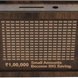 Durable Vintage Cash Box for Home or Office Use Coin Bank-image-62