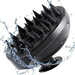 Hair Scalp Massager Exfoliator Shampoo Brush with Soft Silicone Bristles Anti-16