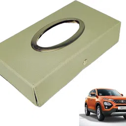 mockhe Chrom-Beige Tisue Box Leatherete-814 Vehicle Tissue Dispenser-picture-16