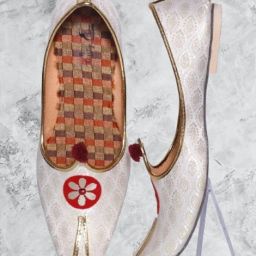 North India's Traditional Ethnic Sherwani Juti Wedding Wear & Party Wear Jutis For Men-image-41