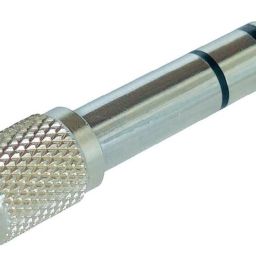6.35MM Male to 3.5MM Female Stereo Audio Headphone Jack Adapter Converter Plug Pin 6.35MM Male to 3.5MM Female-24