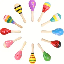 little mind Get Your Child's Playtime Rolling with Pack of 4 Rattles Set for Kids Rattle image 3