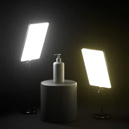 TECHGEAR 426A_Ra95+ LED Camera Light||MM 240 for Photography and Videography Flash Light Straight Flash Bracket-12