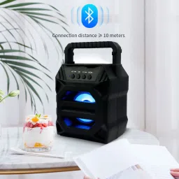 Musify 3D Sound Bluetooth| | Led 10 W Bluetooth Laptop/Desktop Speaker image 4