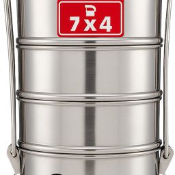 Stainless Steel Tiffin for Office, School & Travel 4 Containers Lunch Box-image-67