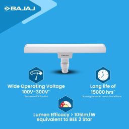 bajaj 10 W Basic T-Bulb B22 D LED Bulb image 4