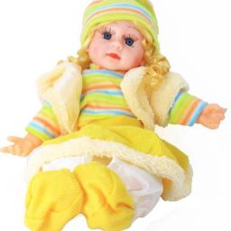 Musical Baby Doll Toy (Min Age 3yrs) (Multicolour) (Multicolor)-image-92