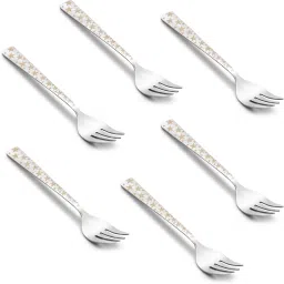 6 pcs Desert Fork Set with STAR Handle design Stainless Steel Dessert Fork Set Stainless Steel Dessert Fork Set-34