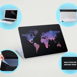 SDM 5IN1LAPTOPSKIN,SCREEN&KEYGAURD PROTECTOR,TRACKPAD,MOUSEPAD15.6INCH334 Combo Set-16
