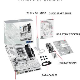 ASUS ROG STRIX B860-A GAMING WIFI LGA1851 RL-ILMSocket ATX Intel B860 Chipset DDR5 Motherboard for Desktop image 3