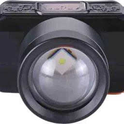 glowish RECHARGEABLE SUPER BRIGHT LED HEAD LAMP WITH DEEP FOCUS TELESCOPIC ZOOM Torch image 2