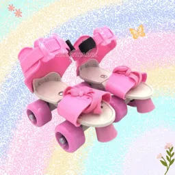Adjustable Dry Roller Skate Latest Designed with Front Break Outdoor Toy Quad Roller Skates - Size 5-12 UK-image-20