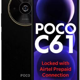 C61- Locked with Airtel Prepaid (Diamond Dust Black, 64 GB)-image-10