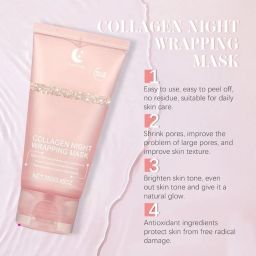 Revitalize Your Skin with Collagen Night Mask 100% Genuine-image-80