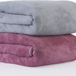 Microfiber 500 GSM Bath Towel Set-image-49