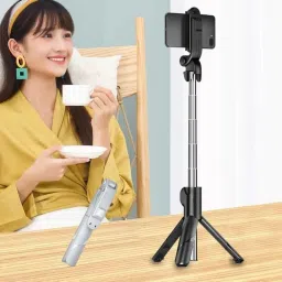 SANNO WORLD XT02 SELFIE STICK+TRIPOD FOR VIDEO & PHOTOSHOOT Tripod, Monopod image 5