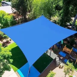 SHADE NET SQUARE 10 FEET X 6 FEET Tent - For UV RESISTANT 90% BLOCK SUNLIGHT NET FOR ROOFTOP , GARDEN, BALCONY 4 SIDE CLIP-picture-7