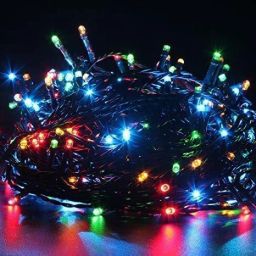 shri ram creations 140 LEDs 36.58 m Multicolor Flickering String Rice Lights image 3