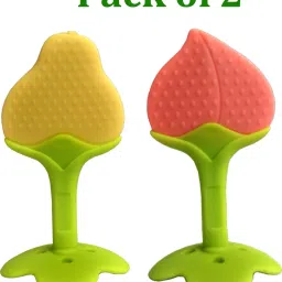 Fruit Shape Silicone Teethers Soft Stick Chews Nibbler for Baby Dental Care Teether-22