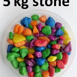 afast 5kg Multi Colored Asymmetrical Marbles/Pebbles/Stones Painted Asymmetrical Marble Stone-picture-0