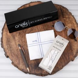 one8 Select By Virat Kohli Premium Cotton Handkerchief For Men (Pack of 3) ["White"] Handkerchief-image-48