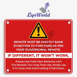 LipiWorld LCD LED TV Universal Compatible ForLED LCD SKYWORTH Remote Controller image 3