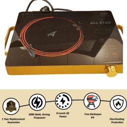 all star 2000 W Induction Cooktop Touch Panel image 2