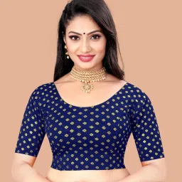 Round Neck Women Blouse-image-96
