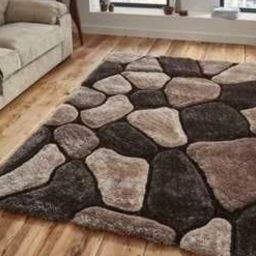 Multicolor Polyester Carpet-6