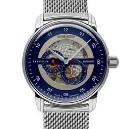ZEPPELIN Men Dial & Stainless Steel Bracelet Style Straps Analogue Multi Function Automatic Motion Powered Watch-18