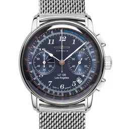 ZEPPELIN Men Dial & Stainless Steel Bracelet Style Straps Analogue Multi Function Watch 7614M3-1