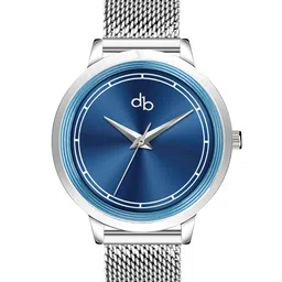 DressBerry Women Stainless Steel Bracelet Style Straps Analogue Watch DB-002-Blue-image-81