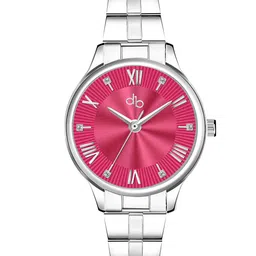 DressBerry Women Stainless Steel Bracelet Style Straps Analogue Watch DB-005-34