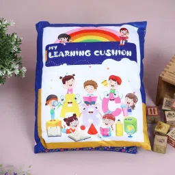 98784 Cotton Alphanumeric, Animals, Birds, Polka, Birds, Stripes Baby Pillow Pack of 1-image-54