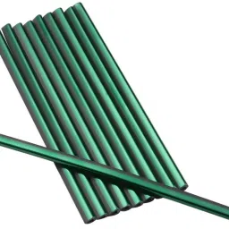 Car Vent Decoration Strip, 10 Pieces Car Air Conditioner Vent Outlet Trim Strip 5 mm x 5 m Green Reflective Tape-15