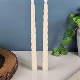 2 PC LED Flameless Taper Candles LED Candlestick Candle-image-60