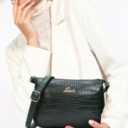 Green Women Sling Bag Glossy Keg-image-106