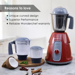 wonderchef Tivoli 750 W Mixer Grinder image 3