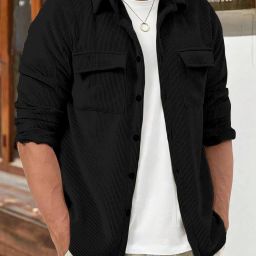 Men Self Design Casual Jacket-image-18