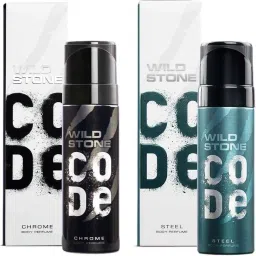 CODE Steel & Chrome (150 ml each) Perfume Body Spray-For Men-10
