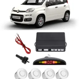 GS115 Silver Car Reverse Parking Sensor with LED Display 4 Sensor G115 Parking Sensor-image-87