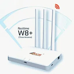 Realtime W8+ Smart Home 5G Router 2.4 GHz 100 Mbps Wifi Speed Single Band Internal & External Antenna MiFi (Sim Based)-0
