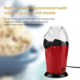 vichaxan Instant Popcorn at Home Easy to Operate Popcorn Maker and Snack Maker Machine-Hot Air Oil Free Popcorn 1 L Popcorn Maker image 3