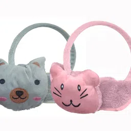 Soft Fabric Winter Outdoor EarMuff|Warmer For Kids For Protection From Cold Ear Muff-image-42
