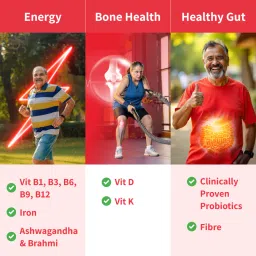 good monk Healthy 50+ Nutrition Mix (Add to Food) - Multivitamin with Probiotics image 4